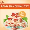 Bánh Sữa Dâu Tây Tươi Mềm Dẻo Giảm 10500đ - Thơm Ngon Sữa Dâu Độc Đáo Chỉ 49850đ
