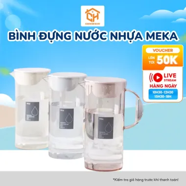 Bình Đựng Nước Nhựa Meka 1700ml Cao Cấp Chiết Giảm 23% Còn 65000đ
