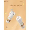 Bình giữ nhiệt Diller D9222 Xiu Doggy Series 1200ml có tay cầm, ống hút giá chỉ 503k 4