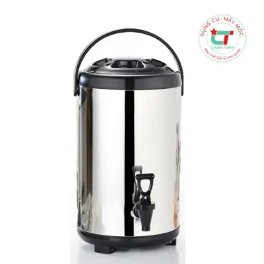 Bình ủ trà giữ nhiệt Inox 304 cao cấp 6-12L có vòi tiện lợi - Giảm giá còn 337500đ 6