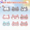 Bịt mắt ngủ bảo vệ mắt CICI KIDS giúp massage thư giãn, hỗ trợ ngủ ngon họa tiết đáng yêu 1