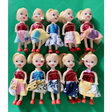 Bộ 6 Búp Bê Em Nhỏ 10cm Siêu Xinh Giá Rẻ 15.000đ - Đồ Chơi Trẻ Em 6 Bộ 6 Búp Bê Em Nhỏ 10cm Siêu Xinh Giá Rẻ 15.000đ - Đồ Chơi Trẻ Em 6