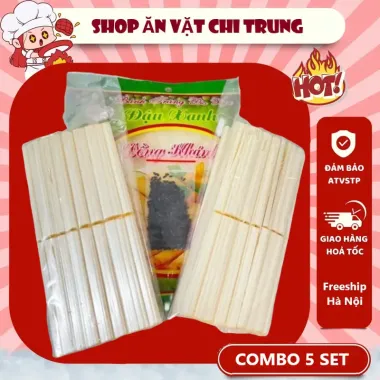 Bò Bía Đầy Đủ Loại 1 - 30 Lá To, Kẹo, Vừng, Vặt Hà Nội, Giá Chỉ 4400đ