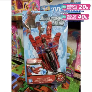 Bộ Đồ Chơi Người Nhện Spider Man Siêu Cấp - Găng Tay Bắn Tơ Giá Cực Sốc 45k 3
