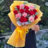 Bó Hoa Tươi Nữ Hoàng Mùa Thu Rossi Mộng Mơ - Sinh Nhật | Giá 420k (Giao Hỏa Tốc) 1