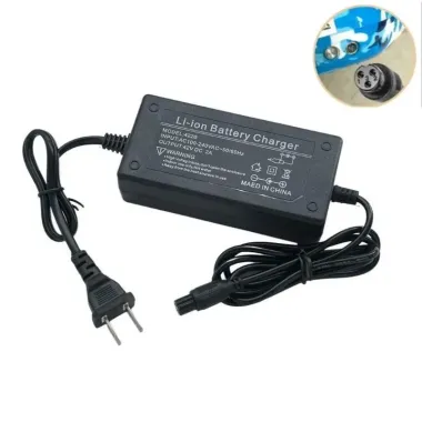 Bộ sạc 42V 2A cho xe điện cân bằng 36V, E-Scooter, drift giá rẻ chỉ 55k KATO 1