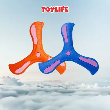Boomerang Trẻ Em Phát Sáng 360 Độ Quay Lại - Đĩa Bay Chéo Ba Lá Tương Tác Giá Chỉ 19910đ 4