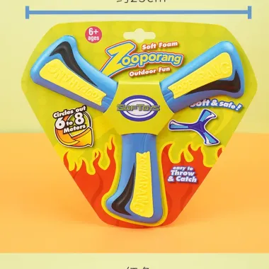 Boomerang Trẻ Em Phát Sáng 360 Độ Quay Lại - Đĩa Bay Chéo Ba Lá Tương Tác Giá Chỉ 19910đ 5