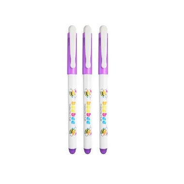 Bút Bebe Dạ Kim Màu Tím Giá Rẻ Chỉ 45500Đ - Hộp 10 Cái Bút Chất Lượng Cao