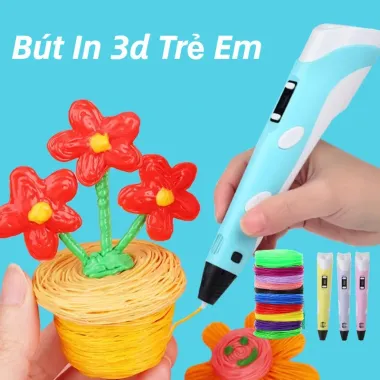 Bút Vẽ 3D DIY Sợi Lụa 3 Màu - Quà Tặng Sinh Nhật, Giáng Sinh Cho Bé - Giá Chỉ 425.700đ 5