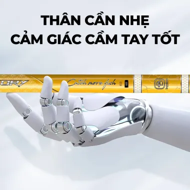 Cần Câu Tay Đơn Đài Câu Cá Tổng Hợp Bamboo Ngọc Hoa Chất Liệu Carbon Cao Cấp Trọng Lượng Nhẹ 6
