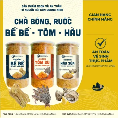 Chà bông ruốc tôm sú Quảng Ninh 250g 500g - Tôm sú tươi ngon giá chỉ 74.400đ 1 Chà bông ruốc tôm sú Quảng Ninh 250g 500g - Tôm sú tươi ngon giá chỉ 74.400đ 1