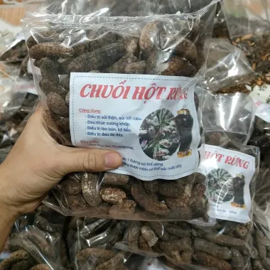 Chuối Hột Rừng Tây Bắc Khô Thái Lát 1KG Giá Rẻ Chỉ 59k - Chuẩn Rừng Tươi Ngon 1 Chuối Hột Rừng Tây Bắc Khô Thái Lát 1KG Giá Rẻ Chỉ 59k - Chuẩn Rừng Tươi Ngon 1