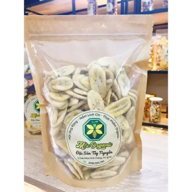 Chuối sấy không đường Gia Lai 450gr - Mộc organic giảm giá còn 65000đ 6