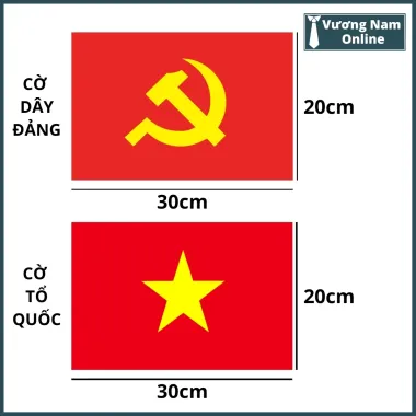 Cờ Dây Treo Tổ Quốc Việt Nam 10m Vải Phi Bóng Giá Rẻ 18000 VND - Cờ Đảng Giá Tốt VNO147 4