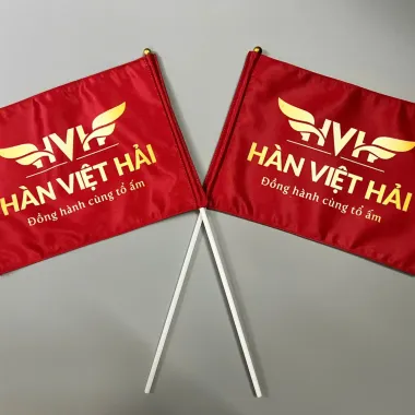 Cờ Vẫy Cầm Tay In 2 Mặt HCM - Combo 5 Cái Giá Rẻ Chỉ 19900đ Thay 24079đ 4