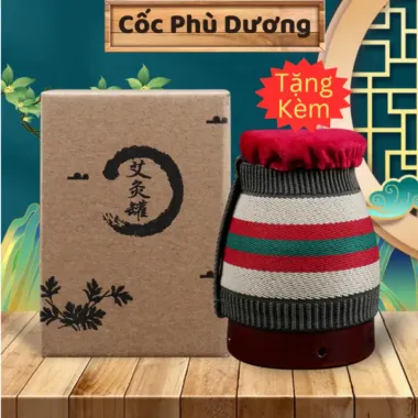 Cốc Xông Ngải Cứu Phù Dương Giảm Đau Mỏi Toàn Thân Giá Tốt 50k Tặng 2 Món