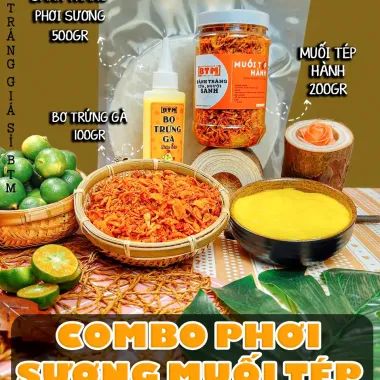 [COMBO 149K] Bánh Tráng Phơi Sương (Kèm Ruốc Tép Hành Phi, Bơ Chai, Xốt & Tóp Mỡ) 3
