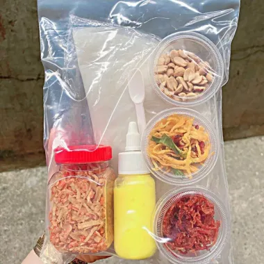 [COMBO 149K] Bánh Tráng Phơi Sương (Kèm Ruốc Tép Hành Phi, Bơ Chai, Xốt & Tóp Mỡ) 6
