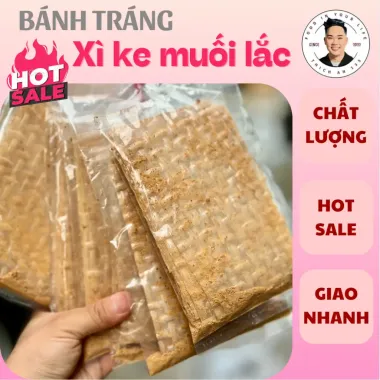Combo Bánh Tráng Xì Ke Lắc Muối Sặc Nhuyễn Siêu Cay Tây Ninh - Giảm 5k Còn 22k/Combo 10 Bịch 3 Combo Bánh Tráng Xì Ke Lắc Muối Sặc Nhuyễn Siêu Cay Tây Ninh - Giảm 5k Còn 22k/Combo 10 Bịch 3