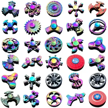 Con Quay Fidget Spinner Giảm Stress Có Huỳnh Quang - Giá Chỉ 18000đ