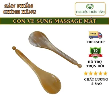 Con Ve Sừng Xóa Bọng Mắt Cạo Gió Hàng Ngọn Dày Đặc - Giảm 16% còn 78750đ
