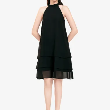 Đầm yếm đen NORA DRESS dáng xòe voan dự tiệc sang trọng, tặng quần, giá chỉ 412500đ 3 Đầm yếm đen NORA DRESS dáng xòe voan dự tiệc sang trọng, tặng quần, giá chỉ 412500đ 3