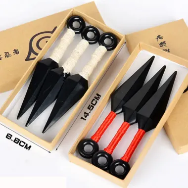 Đạo Cụ Ninja Kunai Shuriken Cosplay Giá Rẻ - Phi Tiêu Đầu Làng Lá Kakashi Chỉ 47300đ 1