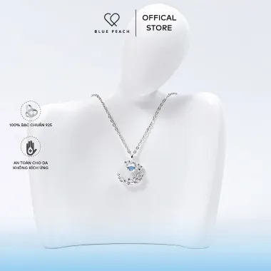 Dây Chuyền Bạc Blue Peach DC Cỏ 4 Lá Móc VN V2 Size S Giá Cực Sốc Chỉ 239k DC824 5 Dây Chuyền Bạc Blue Peach DC Cỏ 4 Lá Móc VN V2 Size S Giá Cực Sốc Chỉ 239k DC824 5