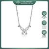 Dây chuyền bạc nữ mặt hồ điệp đính đá TLEE JEWELRY D0258 giá chỉ 320k