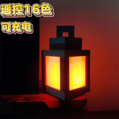 Đèn Ngủ Minecraft Phát Sáng Cạnh Bed Sạc Lại Đèn Pin Trang Trí Phòng Ngủ Trẻ Em Giá Tốt