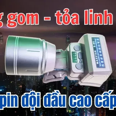 Đèn Pin Đội Đầu S95 Siêu Sáng 42W Chiếu Xa 1100m Giá Rẻ 545k