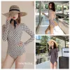 Đồ Bơi Nữ 1 Mảnh Dài Tay Chống Nắng Sang Trọng Giá 185k - KO08 1
