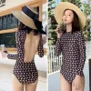 Đồ Bơi Nữ 1 Mảnh Dài Tay Chống Nắng Sang Trọng Giá 185k - KO08