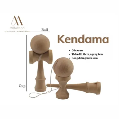 Đồ Chơi Kendama Standard Nhật Bản Cỡ Lớn - Giá Rẻ 189k Thay Vì 226.8k 6