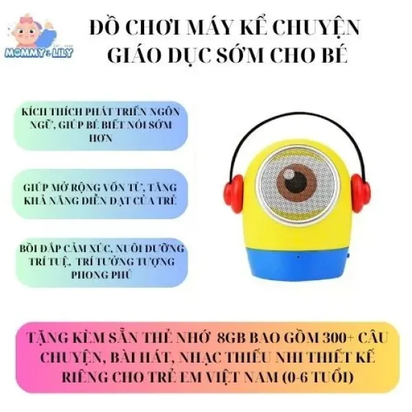 Hướng dẫn lựa chọn máy kể chuyện đa chức năng phù hợp cho từng độ tuổi trẻ em