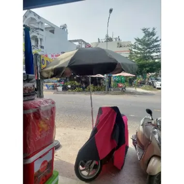 "Dù vải che nắng 2m5 x 2m2 giá rẻ - Xả hàng màu tối chỉ 285k" 6