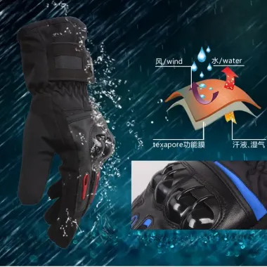 Găng Tay Chống Nước Cảm Ứng Unisex - Giữ Ấm Đi Xe Máy Nam Nữ Giá Rẻ 3