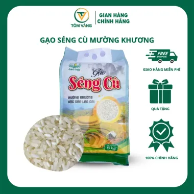 Gạo Sapa SÉNG CÙ 5kg Dẻo Mềm Thơm - Cơm Hạt Dài Vừa Giảm Giá 135k 4 Gạo Sapa SÉNG CÙ 5kg Dẻo Mềm Thơm - Cơm Hạt Dài Vừa Giảm Giá 135k 4