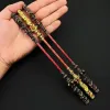 Gậy Như Ý Nhất Long Trang Trí Phòng Dọc Giấy Gót Hoa Quả Giá CỰC SỐC 155K 3
