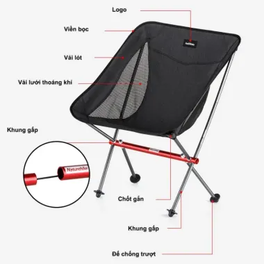Ghế Gấp Du Lịch Đa Năng - Câu Cá, Đi Biển, Picnic Tiện Lợi Giá 295012đ