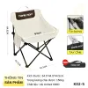 Ghế Gấp Gọn Dã Ngoại 150kg Chịu Tải - Ghế Camping Giá Rẻ 49k COD 1