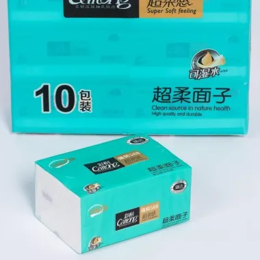 Giấy Rút Caitong Xanh 5 Lớp Siêu Dai - Giá Rẻ 110900đ [Combo 4 Bịch 32 Gói] Chất Lượng Cao 5