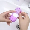 Giấy Xà Phòng Du Lịch Dùng Một Lần - Rửa Tay Sạch Ngoài Trời Chỉ 100650đ