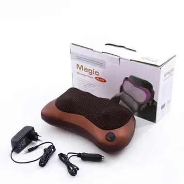 Gối Massage Hồng Ngoại 8 Bi Magic PL-819 Chất Lượng Cao Giảm Đau Giá Tốt 325k