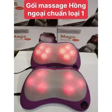 Gối Massage Hồng Ngoại 8 Bi Magic PL-819 Chất Lượng Cao Giảm Đau Giá Tốt 325k 3 Gối Massage Hồng Ngoại 8 Bi Magic PL-819 Chất Lượng Cao Giảm Đau Giá Tốt 325k 3