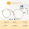 Gọng Kính Cận Nam Nữ Cao Cấp Anna - Tròng Kính Đổi Màu Chống Tia UV & Ánh Sáng Xanh Giá Rẻ 140k 5