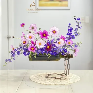 Gửi Hàng Trong Ngày Lọ Hoa Chai Bay Có Xích Đủ Màu Giảm 17911đ Chỉ 68888đ
