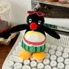 Hàng sẵn có Chim cánh cụt Pingu Sang trọng Cốc nước sáng tạo Ngoài trời di động Túi xô thủy tinh Túi chéo Quà tặng 5
