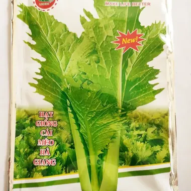 Hạt Giống Cải Mèo Hà Giang MiNa Nảy Mầm 99% Cây To Không Lông Gói 3000 Hạt Giá Tốt